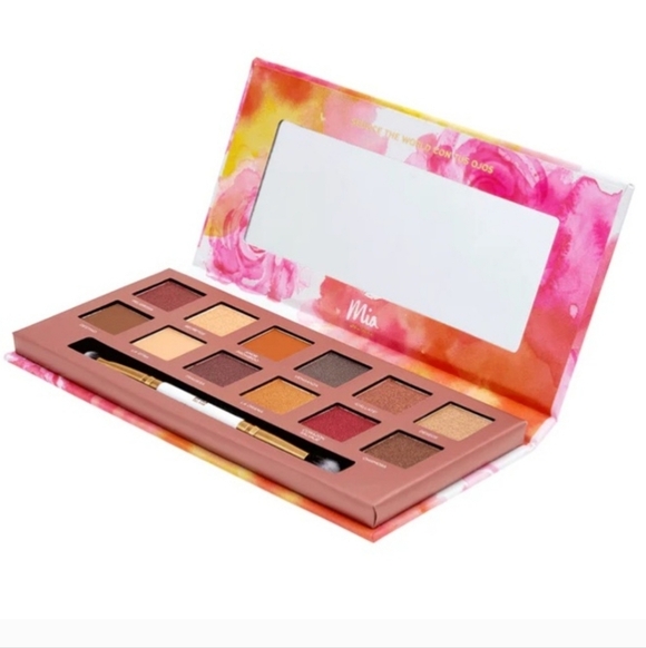 Mia Del Mar Novelera Eyeshadow Palette & Dual Ended Brush - Picture 2 of 10